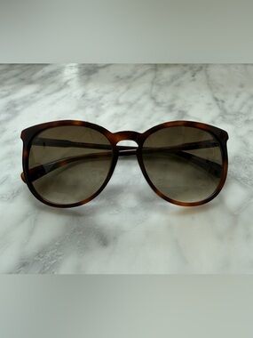Longchamp 56mm Round Sunglasses
